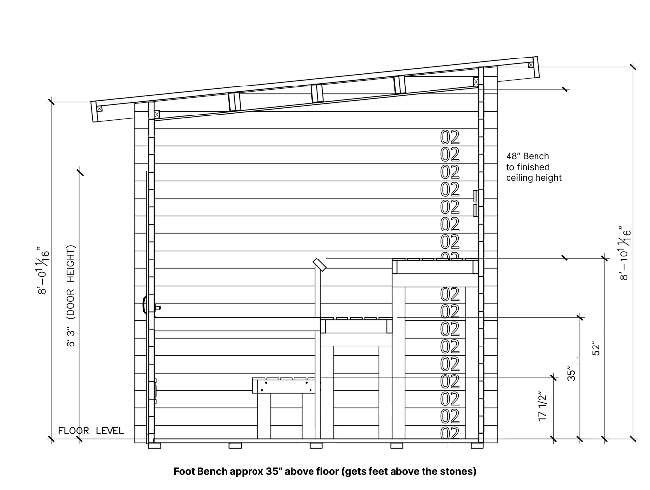 The Essential Trumpkin Sauna Cabin Kit
