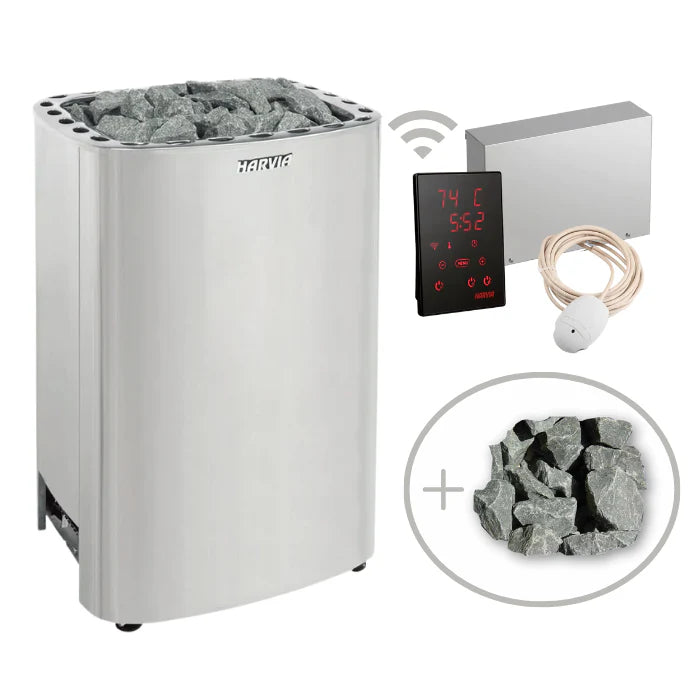Harvia Club K12.5G Sauna Heater Package