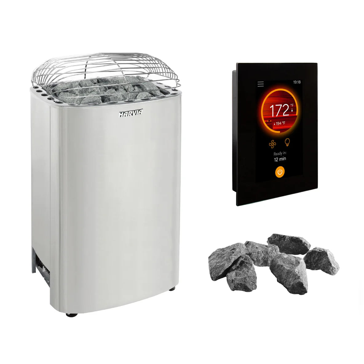 Harvia Club 10kW Sauna Heater Package