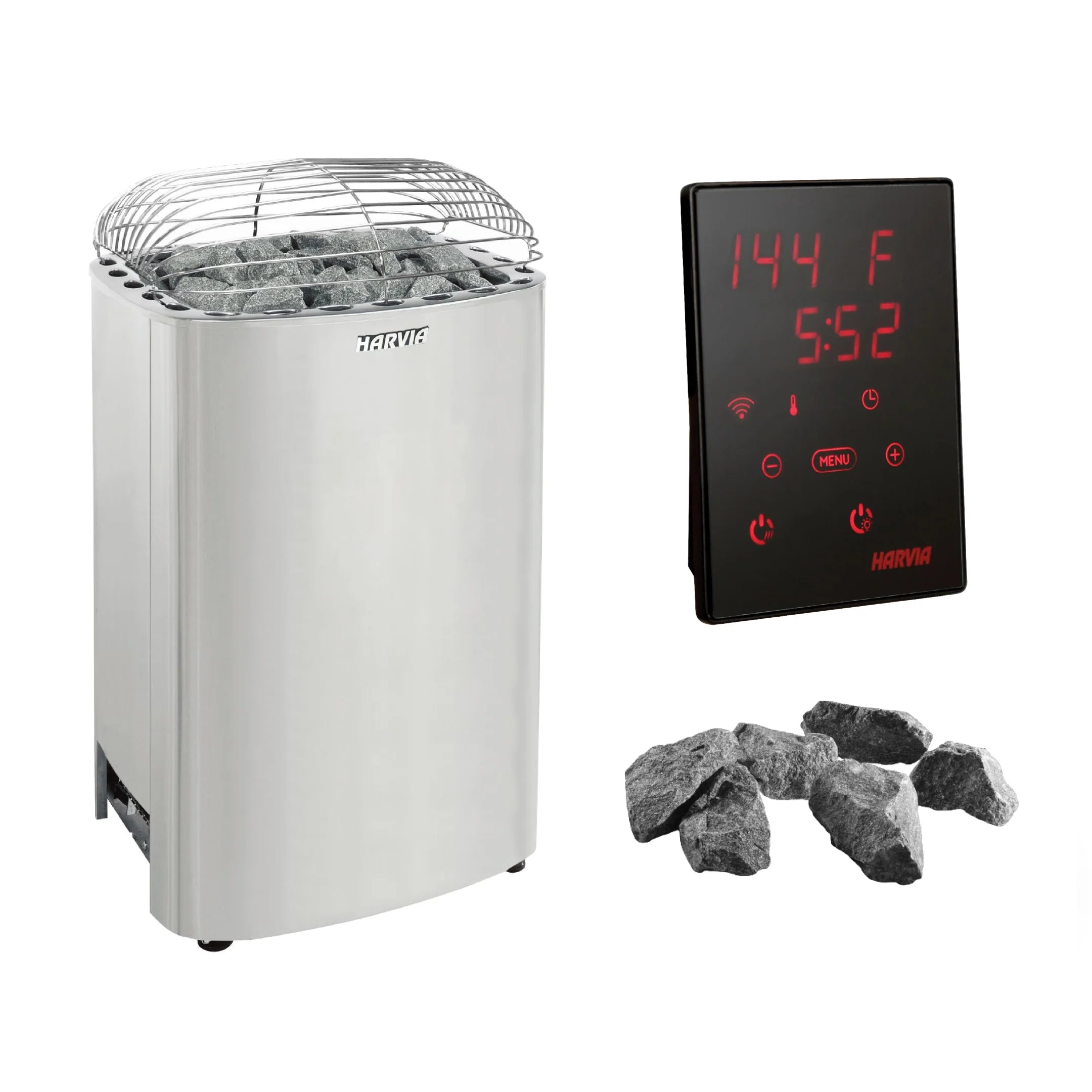 Harvia Club 12.5kW Sauna Heater Package