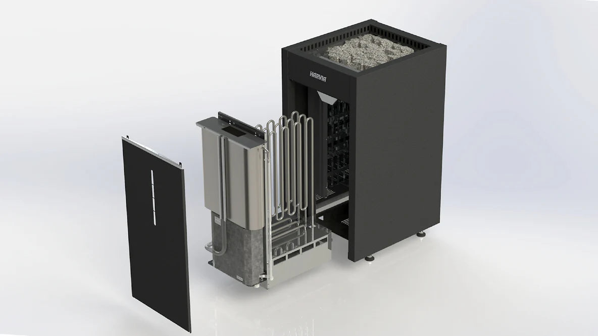 Harvia Virta 9kW Electric Sauna Heater Package