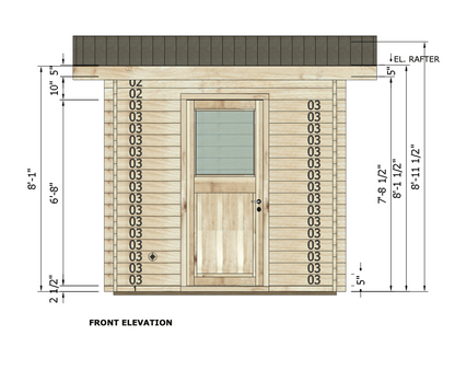 The Essential Trumpkin Sauna Kit SHELL