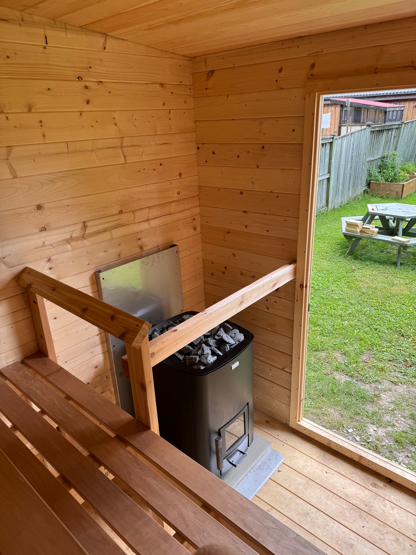 Narvi NC16 Black Wood Burning Heater