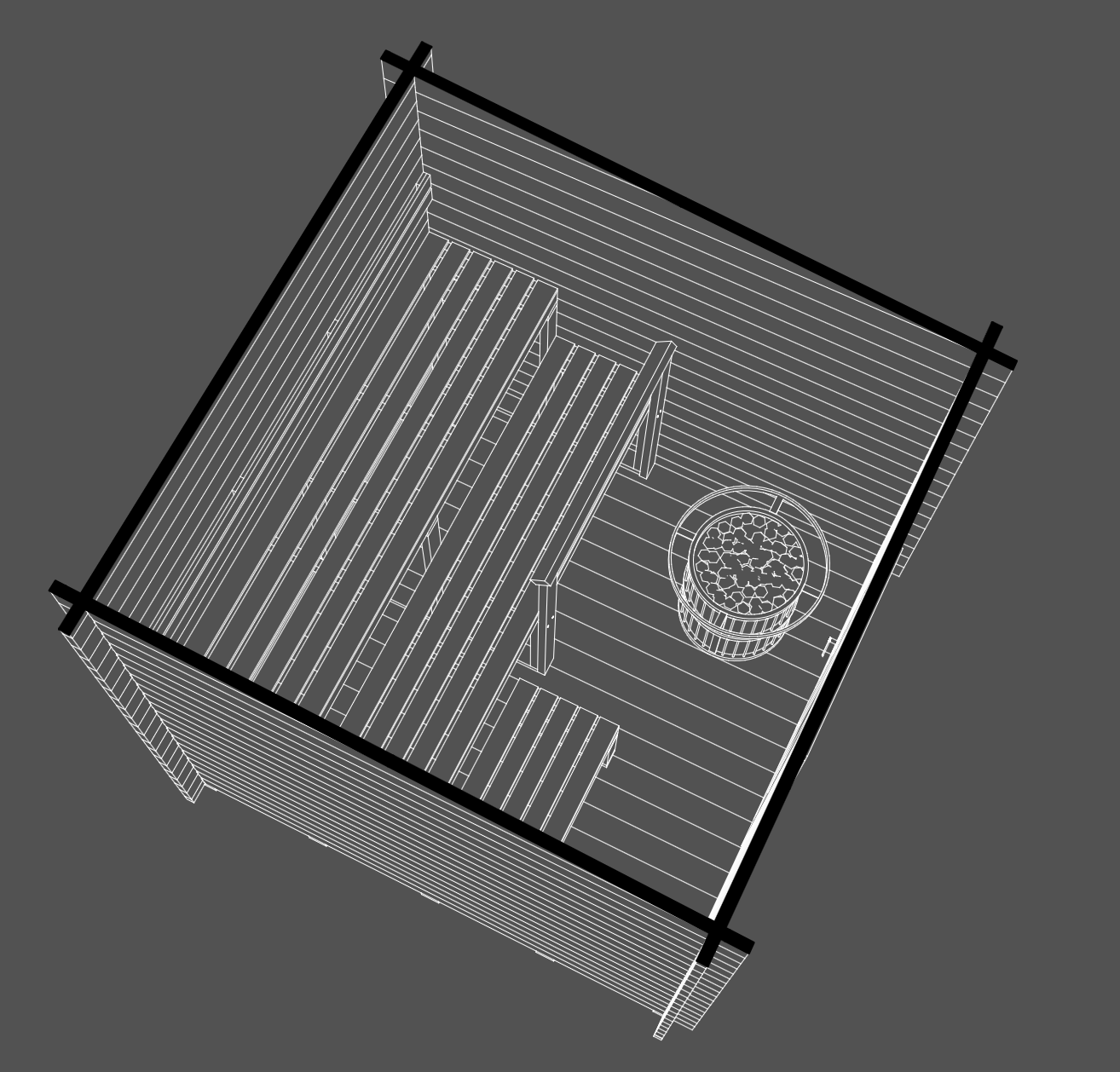 The Essential Trumpkin Sauna Cabin Kit